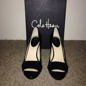 Cole Haan Open Toe Pump